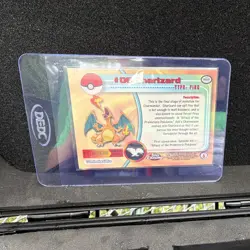 Topps Chrome Pokemon TCG Charizard #06 Holo Card English Standard Size - Image 2