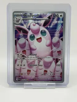 Pokemon TCG Wigglytuff 105/94 Phantasmal Flames Holo Rare - Image 1