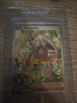 Pokemon AZ's Tranquility Full Art Holo Rare Trainer Supporter 120/086 - Image 2