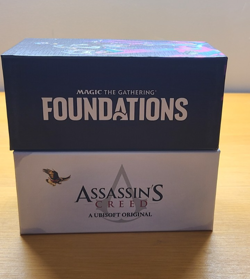 MTG Assassin's Creed ACR and Foundations EMPTY Bundle Box only MTG Storage - Image 2