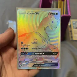 Lapras GX Full Art Holo Secret Rare 151/149 SM Base Set 2017 - Image 1