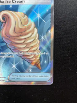 Pokemon: Jumbo Ice Cream 109/086 Full Art Chaos Rising - Image 5