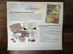 Pokemon TCG 2x Primsmatic Evolutions Center Elite Trainer Box Sealed New - Image 3