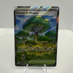 The Pokemon Company Forest of Vitality 109/088 Silver Tempest Secret Rare Holo - Image 1