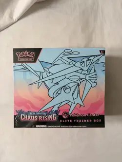 Pokemon TCG Chaos Rising PKC Pokemon Center Elite Trainer Box ETB - New & Sealed - Image 1