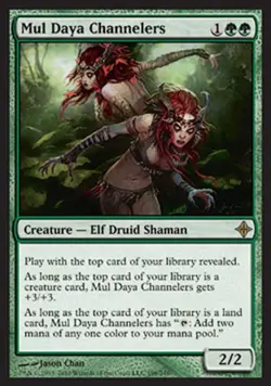 Mul Daya Channelers - Medium Play MTG Rise of the Eldrazi - Image 1