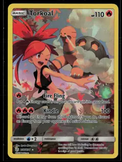 Torkoal 237/236 Cosmic Eclipse Secret Rare Pokemon - Image 1