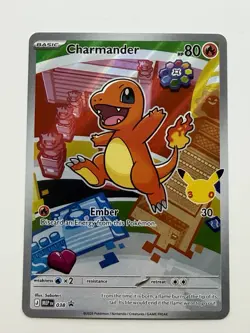 Pokemon TCG Charmander 038 Me: Mega Evolution Promo Holo Promo English - Image 1