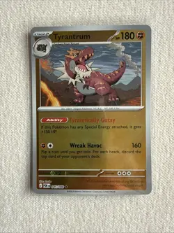Tyrantrum Perfect Order Holo Pokemon TCG 045/088 Mega Evolution ME03 Rare - Image 1