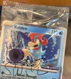 Keldeo 019/086 Chaos Rising Stamped PROMO-- W/ Swirl!! - Image 2