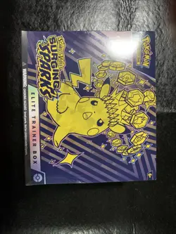 Pokemon TCG Scarlet & Violet Surging Sparks Elite Trainer Box ETB Sealed - Image 1