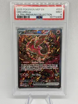Pokemon Oricorio ex Mega Evolution Black Star Promo #024 PSA 9 - Image 1