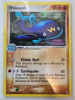 Pokemon Whiscash 55/110 Ex Holon Phantoms. Holo Stamped - Image 1
