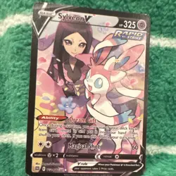 Pokemon TCG Sylveon V TG14/TG30 Brilliant Stars Ultra Rare Full Art Holo EN - Image 1