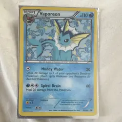 The Pokemon Company Vaporeon BW89 Black & White Holo Promo Eng 110HP Stage 1 - Image 1