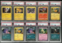 Pokemon TCG PSA Mix Lot of 10 Slabs Total ( Read Description For More Details ) - Image 1