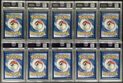 Pokemon TCG PSA Mix Lot of 10 Slabs Total ( Read Description For More Details ) - Image 2