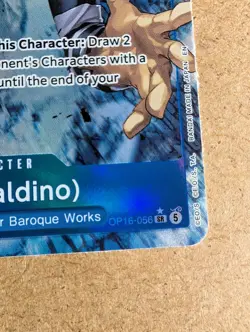 Mr.3 (Galdino) Alternate Art SR (OP16-056) The Time of Battle - Image 4