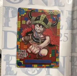 Bandai One Piece Card Game ONE PIECE DAY'25 Promo Pack JP Luffy 2 Cards - Image 1
