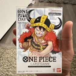 Bandai One Piece Card Game ONE PIECE DAY'25 Promo Pack JP Luffy 2 Cards - Image 3