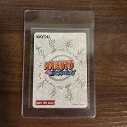 Sealed PSA Magazine x Kayou Exclusive NARUTO Uzumaki PROMO RARE CARD - Image 2