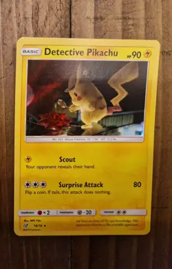 Pokemon TCG - Detective Pikachu Series - Choose Your Card /18 - Image 2