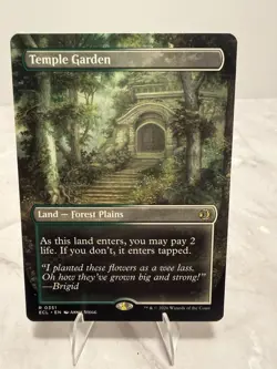 Temple Garden (Borderless) Lorwyn Eclipsed Regular - Image 1
