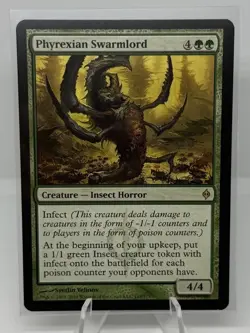 Phyrexian Swarmlord New Phyrexia #119 Regular NM MTG Near Mint - Image 1