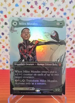 MTG Miles Morales #0234 (Borderless) Foil |Marvel's Spider-Man - Image 2