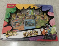 Pokemon Ascended Heroes First Partner Deluxe Pin Collection Sealed New - Image 1