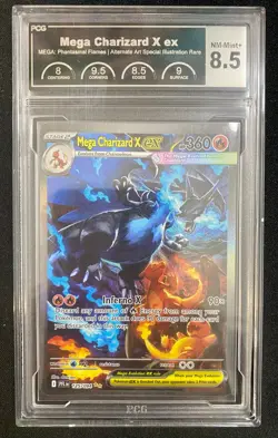 pokemon mega charizard x ex - Image 1