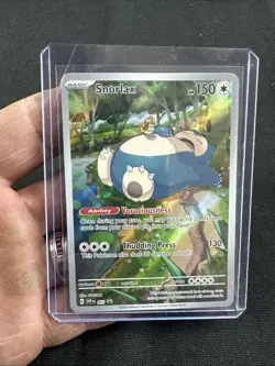 Pokemon TCG: Snorlax SVP051 Scarlet & Violet 151 ETB Full Art Promo - Image 1