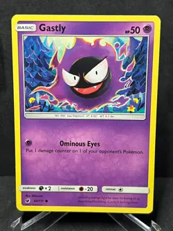 Gastly 36/111 Non Holo Crimson Invasion Pokemon Near Mint - Image 1