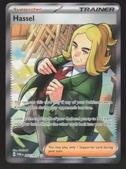 Hassel 205/167 Pokemon TCG SV06: Twilight Masquerade NM - Image 1