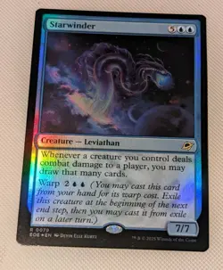 MTG *FOIL* Edge Of Eternities Rare STARWINDER NM - Image 1