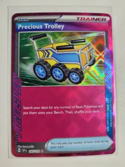 Precious Trolley 185/191 Surging Sparks NM Pokemon ACE SPEC Rare - Image 1
