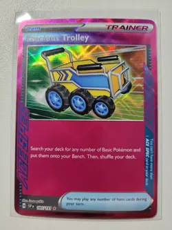 Precious Trolley 185/191 Surging Sparks NM Pokemon ACE SPEC Rare - Image 2