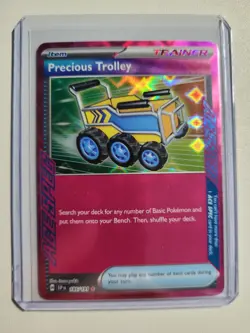 Precious Trolley 185/191 Surging Sparks NM Pokemon ACE SPEC Rare - Image 4