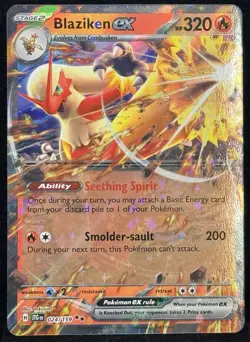 Blaziken ex 024/159 Double Rare Journey Together Pokemon Near Mint - Image 1