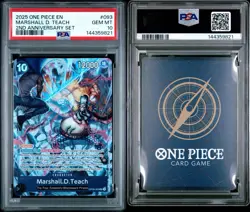 2025 ONE PIECE ENGLISH VERSION 2ND ANNIVERSARY SET #093 MARSHALL D. TEACH - Image 3