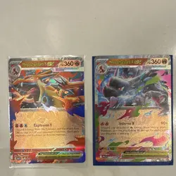 Pokemon TCG M Charizard Ex Holo - 2-Card Lot - Image 1
