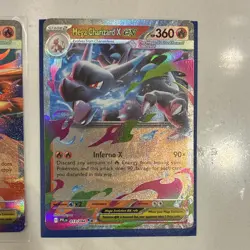 Pokemon TCG M Charizard Ex Holo - 2-Card Lot - Image 3
