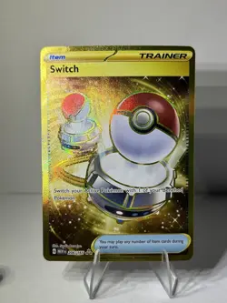 Switch 206/165 Gold Card Hyper Rare Pokemon TCG S&V 151 2023 Near Mint - Image 1