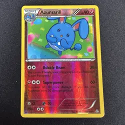 Azumarill 103/160 Reverse Holo XY - Primal Clash - Pokemon Card - NM/VLP - Image 1