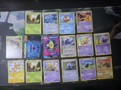 Lot Of Vintage Pokemon Cards Rare Burger King Card And Topps Card Also - Image 1
