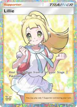 [FAST] Lillie⭐⭐ English Card [Supporter TRAINER] - Pokemon TCG Pocket - Trade - Image 1