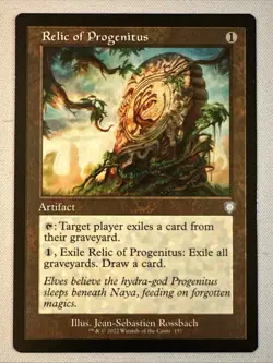 MTG / Relic of Progenitus / BRC / #157 / Regular (Retro Frame) / Common / NM - Image 1