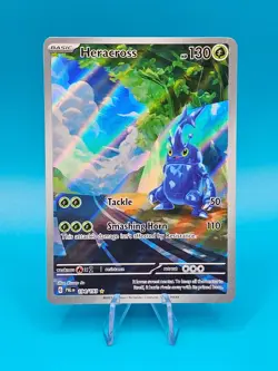 Heracross 194/193 Paldea Evolved Holo Illustration Rare Pokemon TCG - Image 1