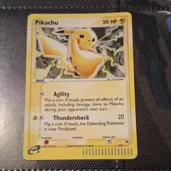 Nintendo Pokemon TCG Pikachu 012 Promo Holo EN 2003 Vintage 50 HP Thundershock - Image 1