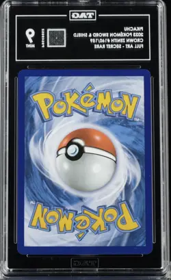 Pokemon TCG Pikachu Crown Zenith Secret Rare Full Art 160/159 TAG 9 - Image 2